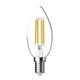 Bulb LED candle filament 4.5W E14 3000K
