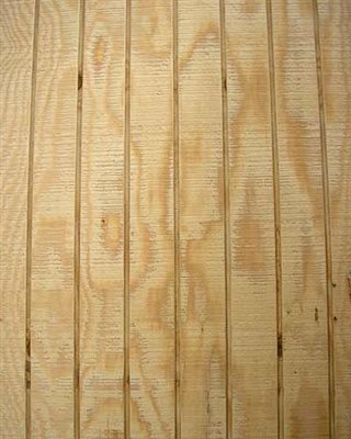 T1-11 Groove pine, 12mm, 4	&apos;x8	&apos; Untreated