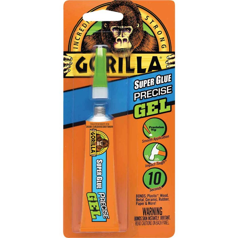 Gorilla 0.53 Oz. Super Glue Precise Gel