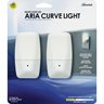 Aria White Dusk To Dawn LED Night Light (2-Pack)