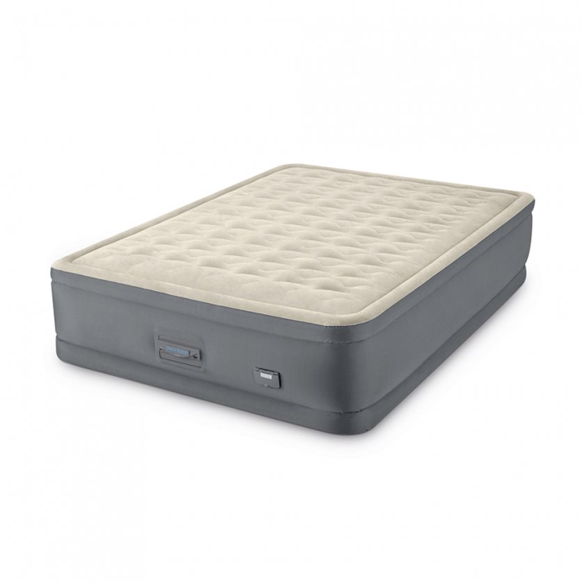 Inflatable Double Air Mattress With Usb 152x203x46cm