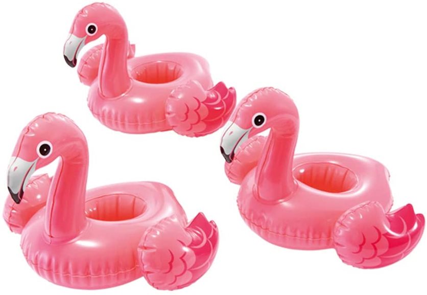 Set of 3 coasters Flamingo, 20 x 25 cm