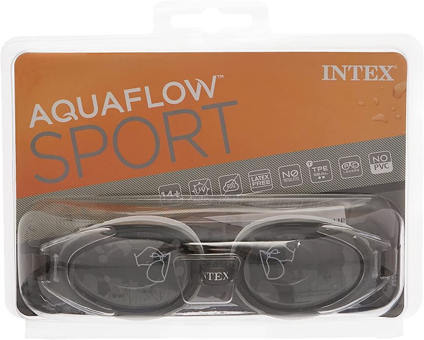Unisex Swimming Goggles - Adults, Black