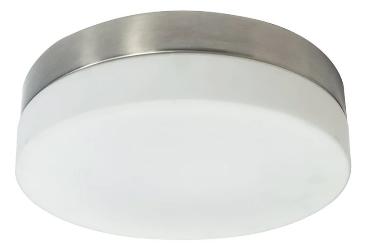 Ceiling Lamp Type Plafon 2Xe27-40W (Not Included) 110-240V Opal Glass