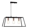 Modern Pendant Ceiling Lamp 3Xe27-60W Max (Bulbs Not Included) 110-240V.