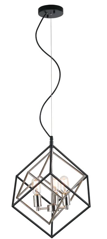 Decorative Pendant Ceiling Lamp 3Xe27-60W 110-240V 50-60Hz