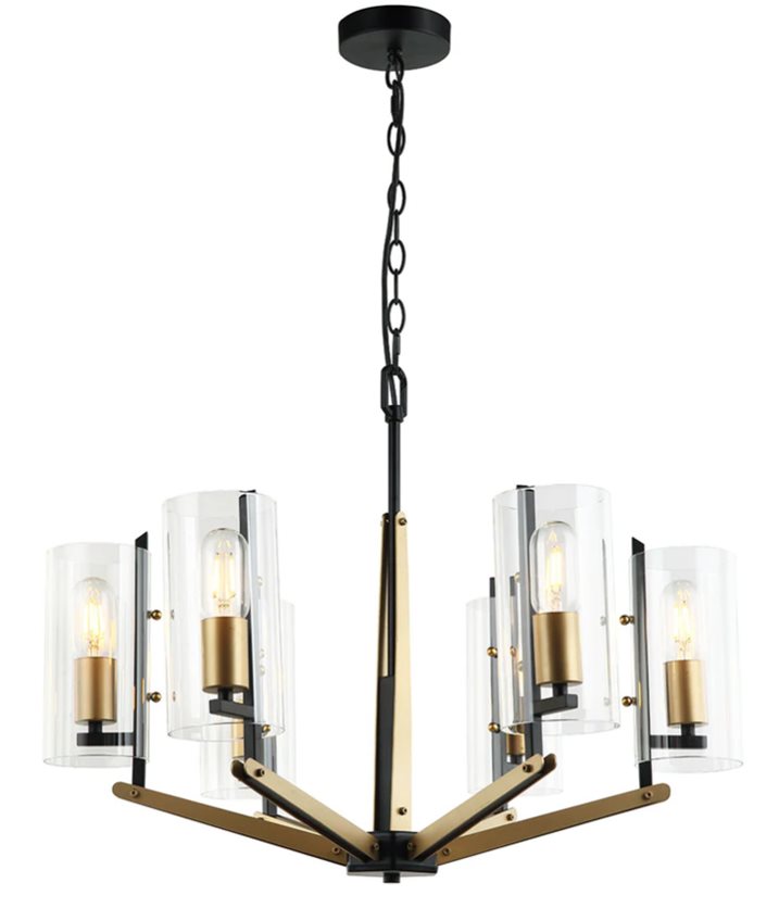 Modern Decorative Ceiling Lamp 6Xe27-60W (Not Included) 100-240V