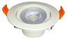 Led Ceiling Spot Lightsource Brand Abs Body For Outdoors, Power 5W 500Lm 3000K 110-240V 50-60Hz Ip20 White D-91X45.7Mm Addressable