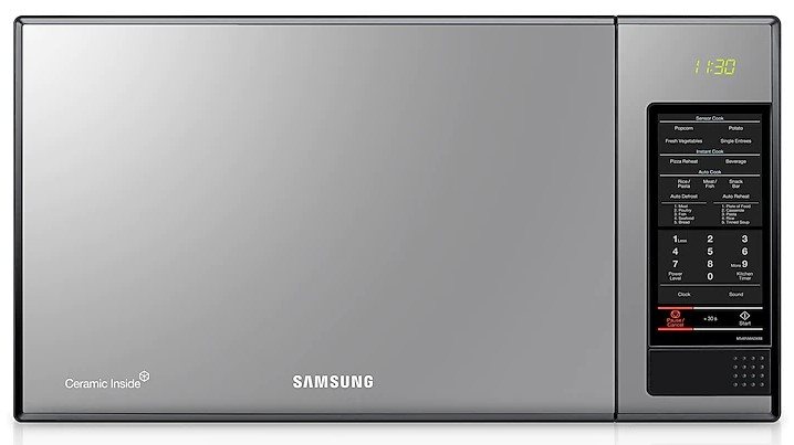 Samsung Microwave with Ceramic Interior - 1.4 cubic feet.