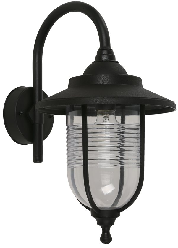 Outdoor Wall Lamp Sand Black