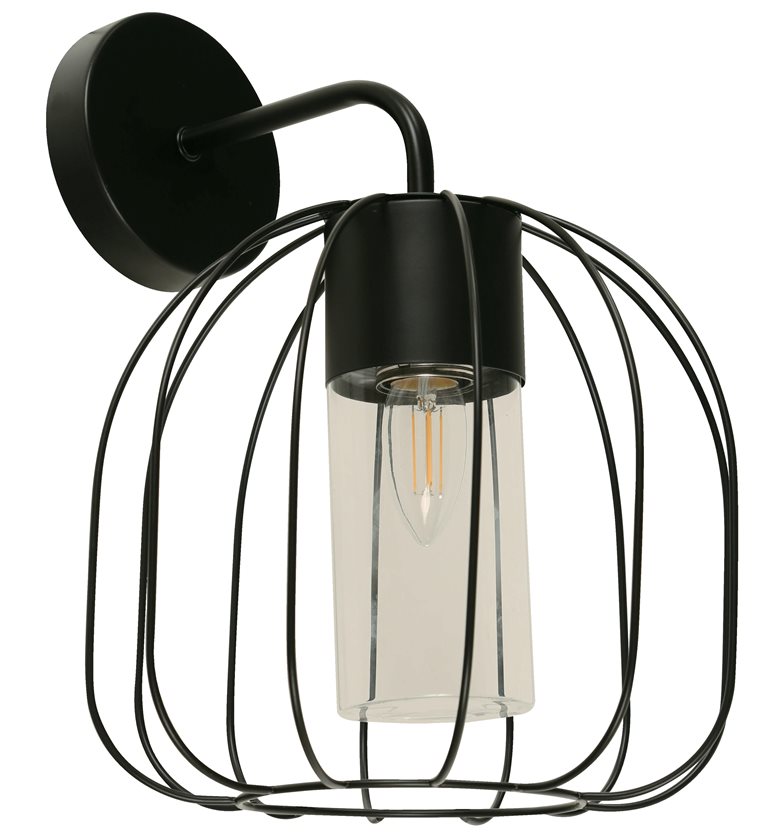 Outdoor Wall Lamp Black