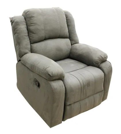 Anzio Recliner Chair - Grey