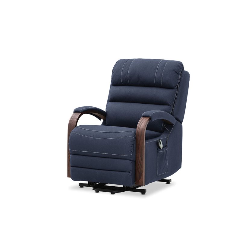 Ares Power Lift Recliner - Rawhide Navy