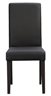 Dining Room Chair Serge - Artificial Leather - Black