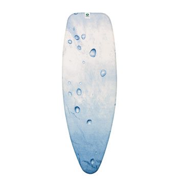 Ironing Board Cover D, 135x45cm 2mm Foam - Ice Water