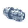 DYKA PE Pressure Piping Systems - Straight Coupler 2 x Compression, 20mm.