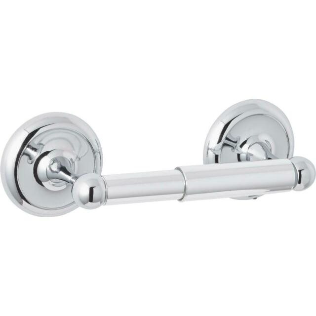 Polished Chrome Wall Mount Toilet Paper Holder