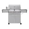 Quality stainless steel open cart 4 burner gas grill