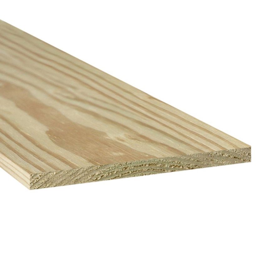 Lumber Pine Pressure Treated Size: 1x12 Inch  Length: 16 feet