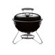 Quality 14" charcoal table kettle black