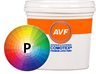 AVF Comotex®: high-quality flat Acrylic paint for interiors and exteriors.