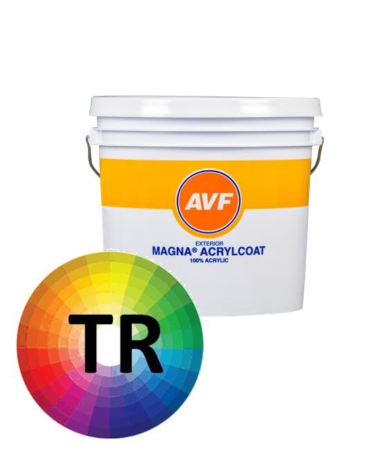 AVF Magna® Acryl coat is 100% acrylic latex exterior paint.