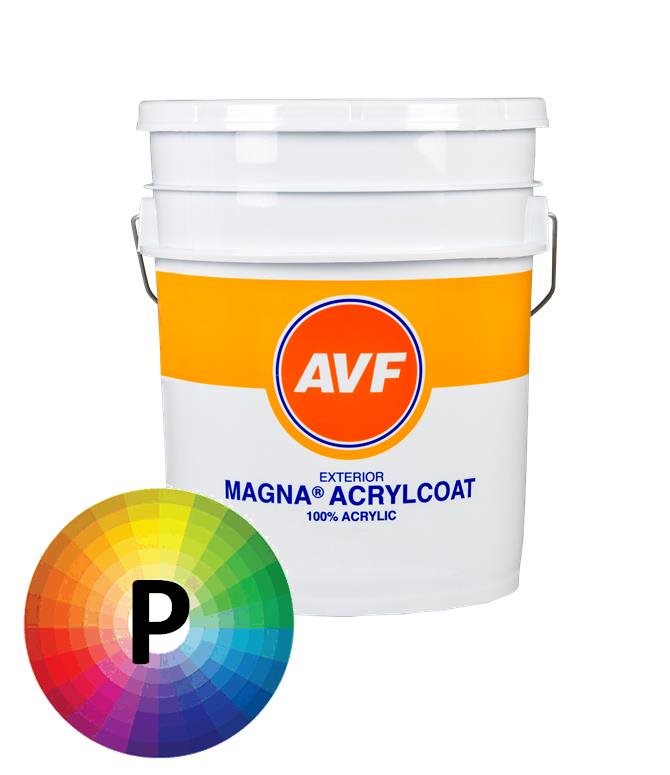 AVF Magna® Acryl coat: 100% acrylic latex exterior paint.