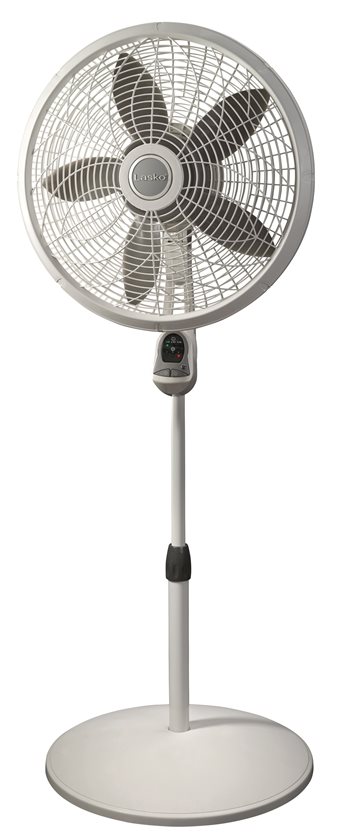 18&quot; Performance Pedestal Fan with Remote - white