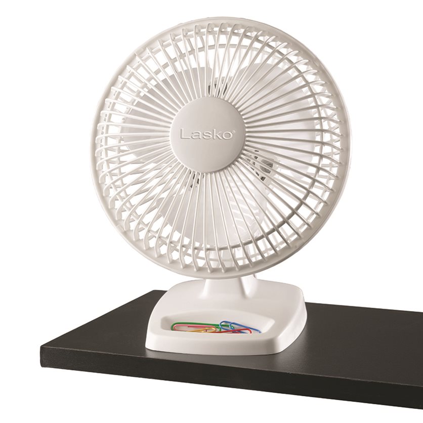6&quot; Personal Table Fan - white