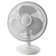 12" Oscillating Performance Table Fan - white