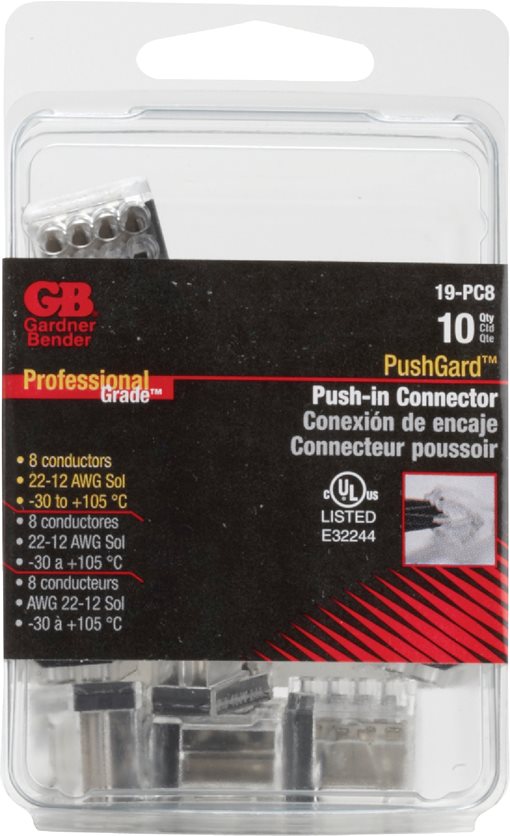 8-Port Insure Connector 10 Pack