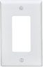 Smooth White Decorator Wall Plate