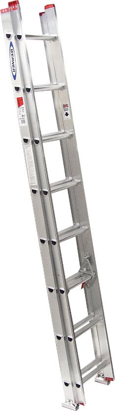 T-3 16&apos; Aluminium Extension Ladder