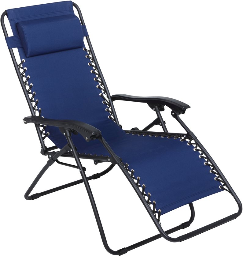 Blue Relaxer Chair
