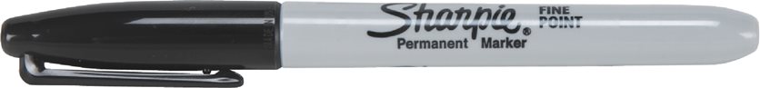 Black Sharpie Marker Pen