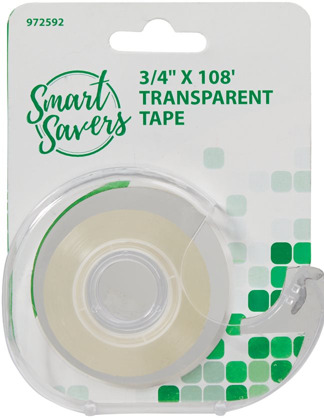 3/4X1299 Transparnt Tape