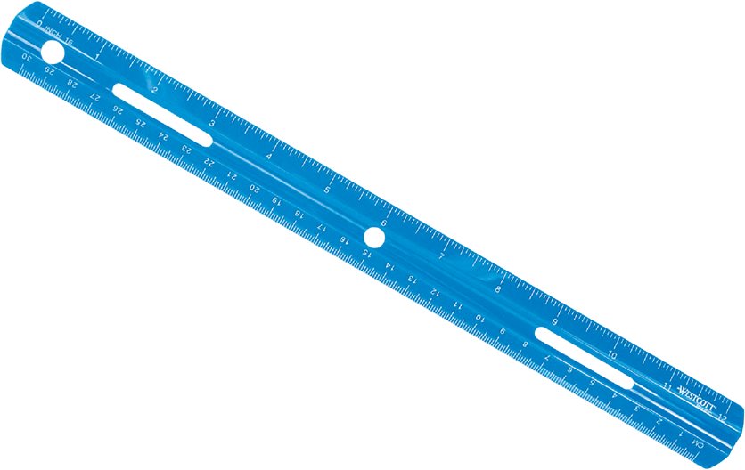 12 Plastic Ruler