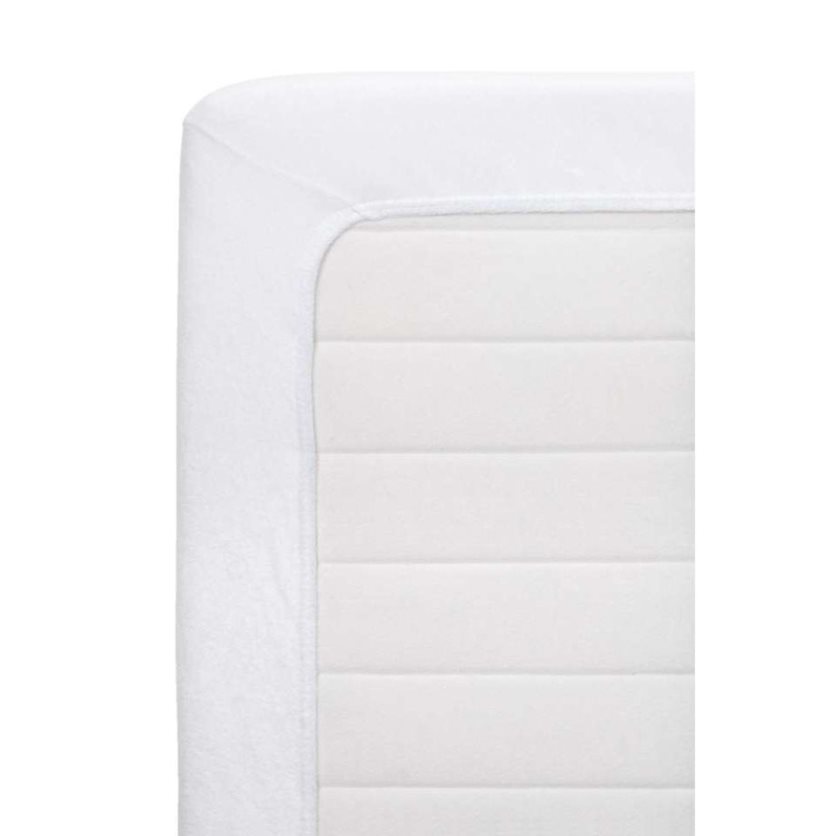 Fitted Sheet Jersey Terry White - 140x200CM