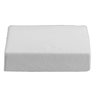 Fitted Sheet Molton Heavy Quality White - 140x200x28cm.