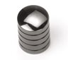 5/8 Delano Cylinder Knob - Black Nickel