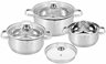 Leipzig Cookware 6 Piece Set Stainless Steel